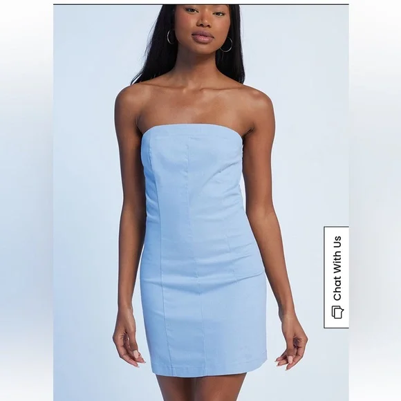 blue dress pacsun Wendy Floral Wrap High-Low Midi Dress in Blue